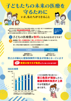 医療費適正化啓発チラシ1
